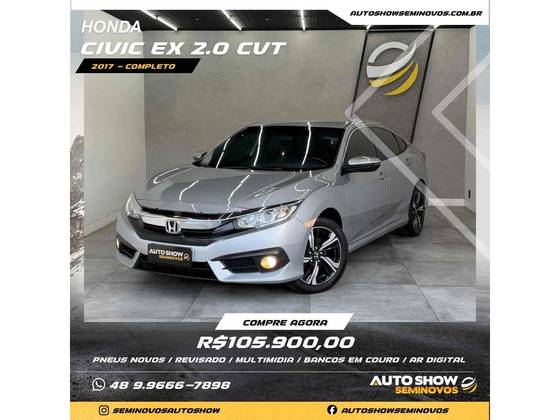 HONDA CIVIC 2.0 16V FLEXONE EX 4P CVT